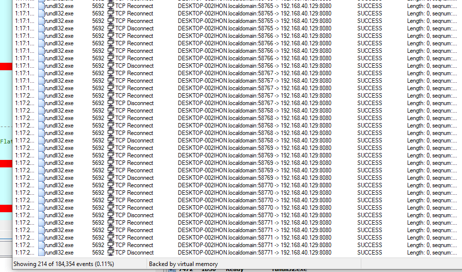 Emotet request captured on a netcat listener in REMnux
