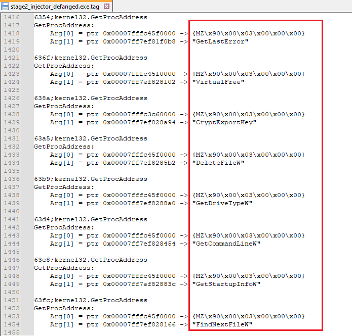 tiny_tracer API call log